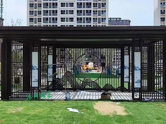 新中式鋁合金涼亭設(shè)計(jì)